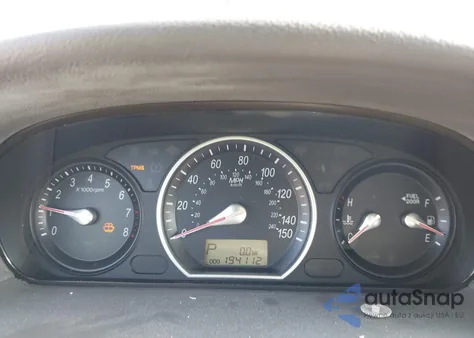 2008 Hyundai Sonata Gls z USA, uszkodzony, nr VIN 5NPET46C38H352834